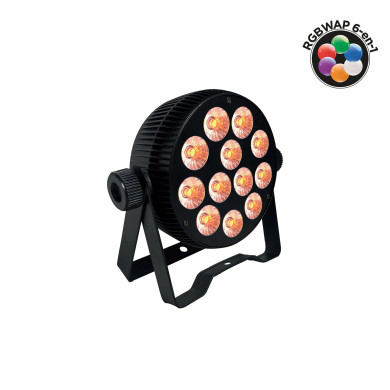 Par Slim 12 Leds De 10W 6-en-1