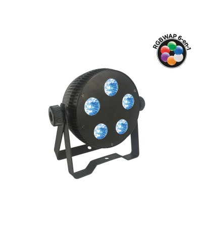 Par Slim 5 Leds De 10W 6-en-1