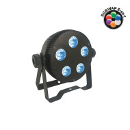Par Slim 5 Leds De 10W 6-en-1