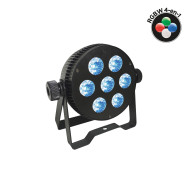 Par Slim 7 Leds De 10W 4-en-1