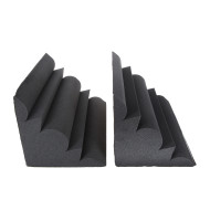 Mousse d'Angle Acoustique Avec Adhesif - Pack 2 Pièces