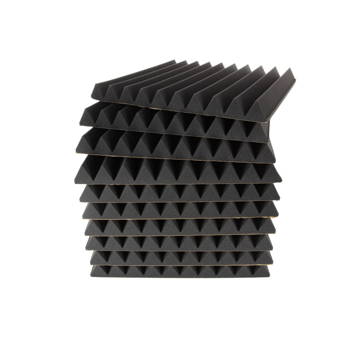 Mousse Acoustique Avec Adhesif - Pack 10 Pièces