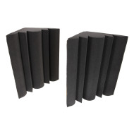 Mousse d'Angle Acoustique Avec Adhesif - Pack 2 Pièces