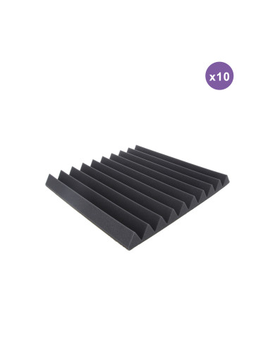 Mousse Acoustique Avec Adhesif - Pack 10 Pièces