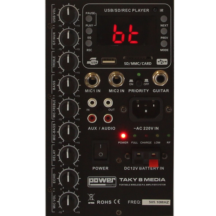 Sono Portable MP3 + 1 Micro Main UHF