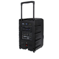 Sono Portable Lecteur CD MP3/SD/USB/DIVX/Bluetooth + 2 Micros Main et 2 Serre-Tête UHF