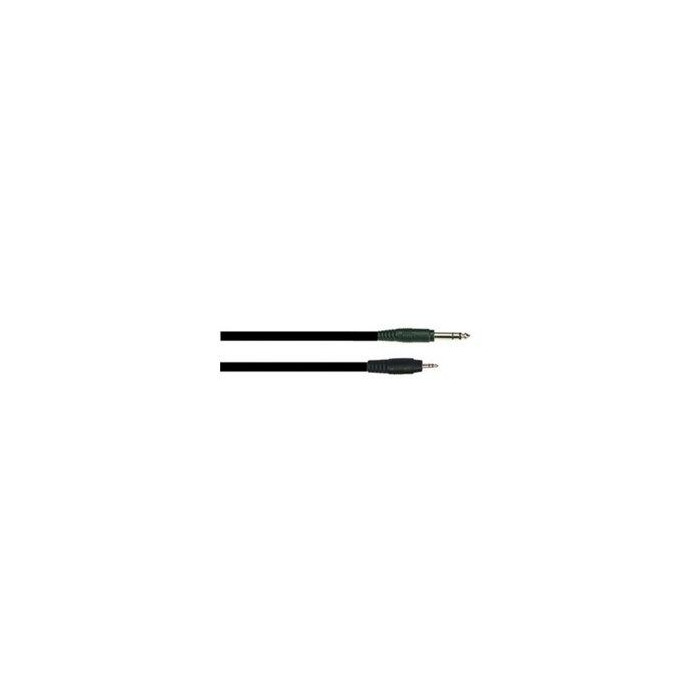 Câble 3m - MINI JACK STEREO Mâle - JACK STEREO Mâle