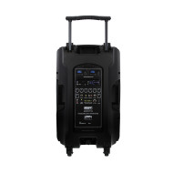 Sono Portable Lecteur CD MP3/SD/USB/DIVX/Bluetooth + 2 Micros Main et 2 Serre-Tête UHF