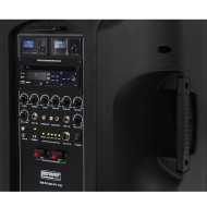 Sono Portable Lecteur CD MP3/SD/DVD/USB/DIVX/Bluetooth + 2 Micros Main et 2 Serre-Tête UHF
