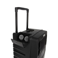 Sono Portable Lecteur CD MP3/SD/USB/DIVX/Bluetooth + 2 Micros Main UHF