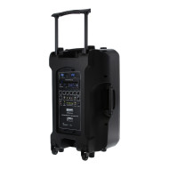 Sono Portable Lecteur CD MP3/SD/USB/DIVX/Bluetooth + 2 Micros Main UHF