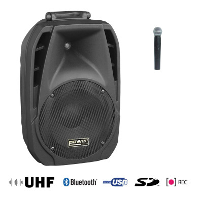 Sono Portable USB + SD CARD + 1 Micro Main UHF + Bluetooth