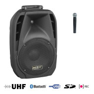 Sono Portable USB + SD CARD + 1 Micro Main UHF + Bluetooth