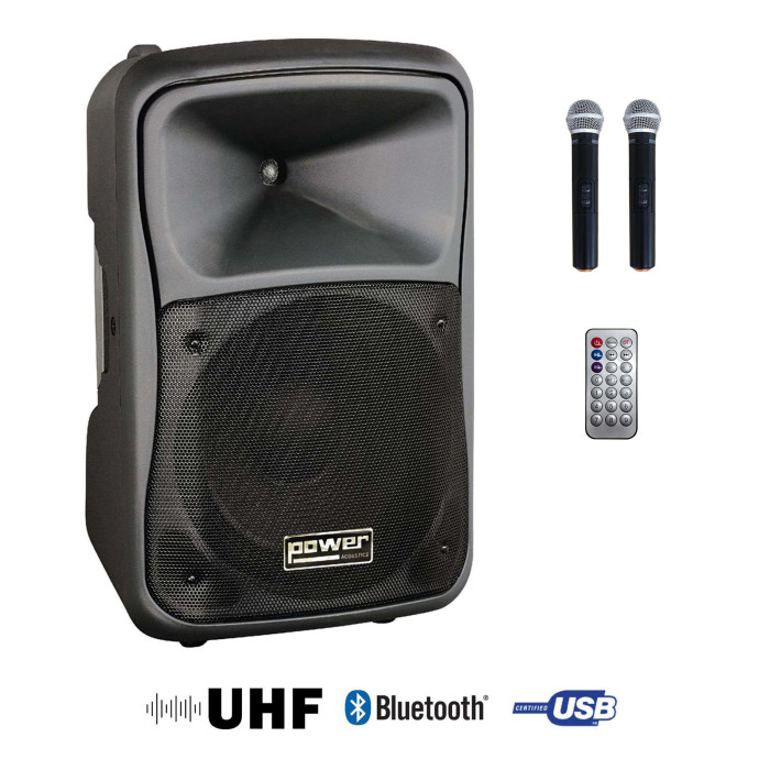 Sono Portable MP3+USB+2 Micros main UHF