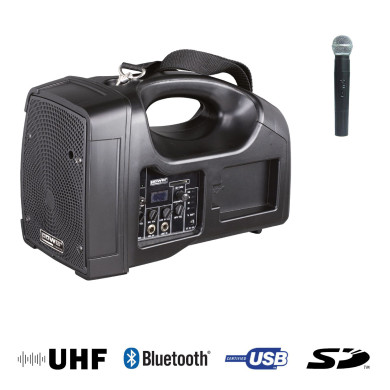 Sono Portable + USB + 1 Micro Main UHF + Bluetooth