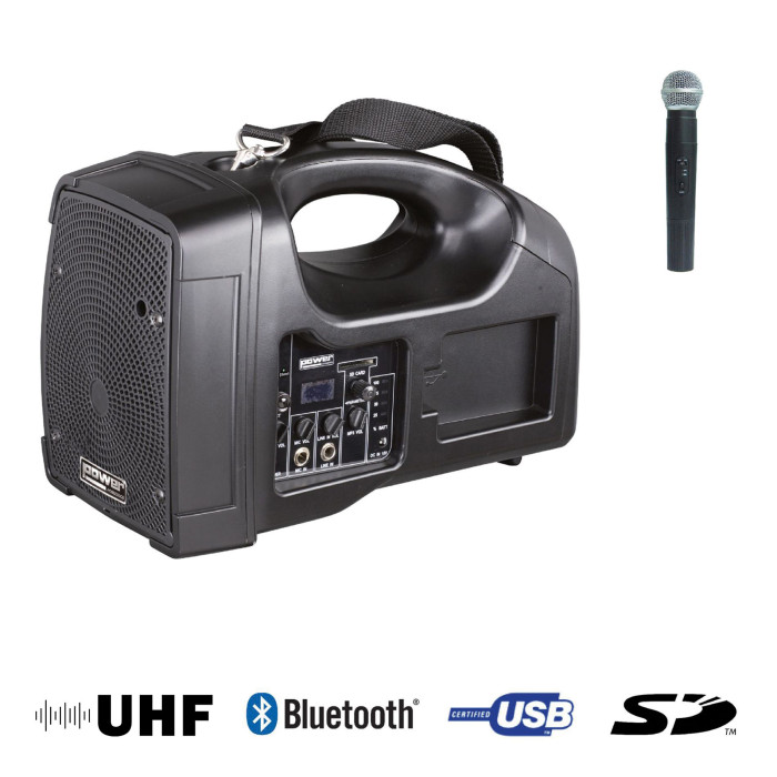 Sono Portable + USB + 1 Micro Main UHF + Bluetooth