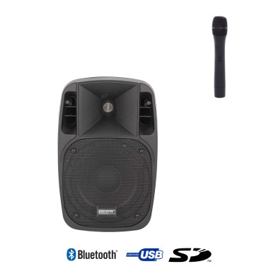 Sono Portable 8’’ sur Batterie + 1 Micro Main VHF