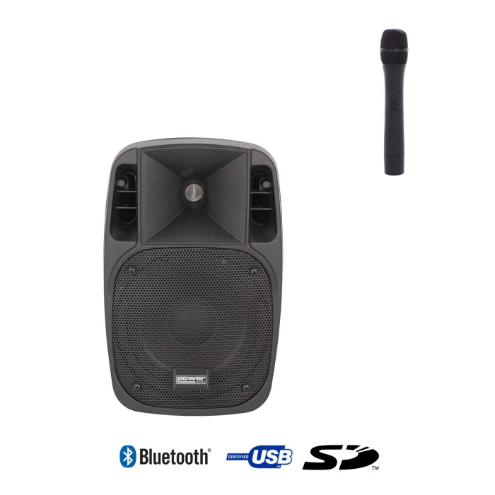 Sono Portable 8’’ sur Batterie + 1 Micro Main VHF