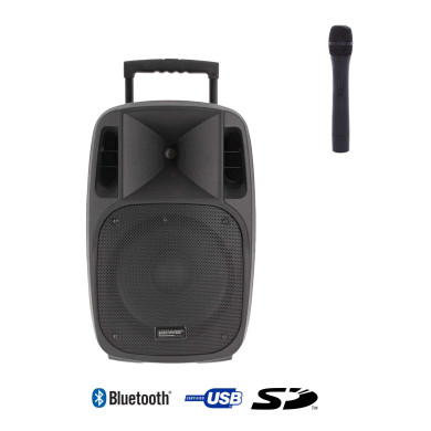Sono Portable 10’’ sur Batterie + 1 Micro Main VHF