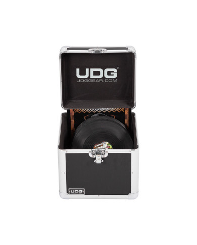 Flight Record Case 80 Vinyl Silver