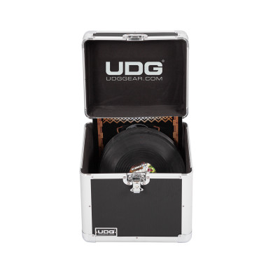 Flight Record Case 80 Vinyl Silver