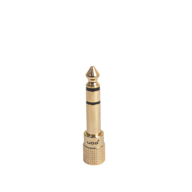 Adaptateur Casque Metal Plaque Or