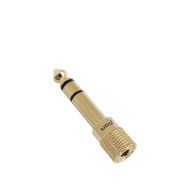 Adaptateur Casque Metal Plaque Or