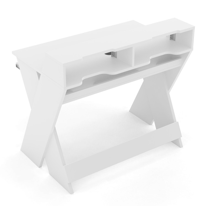 Station De Travail Compacte - Finition Blanc