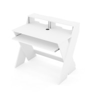 Station De Travail Compacte - Finition Blanc