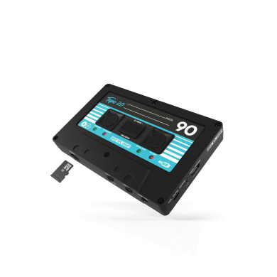 Interface USB Audio Recorder avec lecteur de carte micro SD