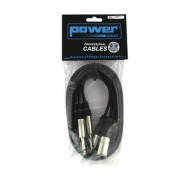 Câble 3m - XLR 3 PIN Mâle - JACK MONO Mâle