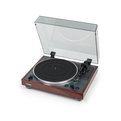 Platine Vinyle Automatique - Finition Noyer