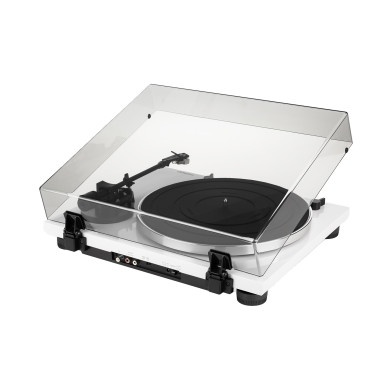 Platine Vinyle Manuelle - Finition Blanc
