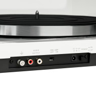 Platine Vinyle Manuelle - Finition Blanc