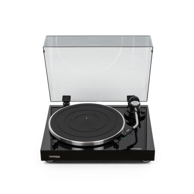 Platine Vinyle Entrainement Par Courroie - Finition Noir