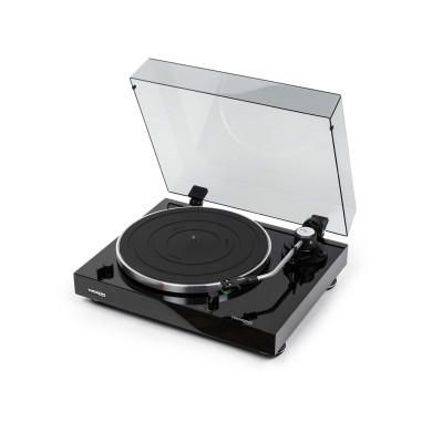 Platine Vinyle Entrainement Par Courroie - Finition Noir