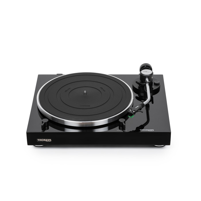 Platine Vinyle Entrainement Par Courroie - Finition Noir