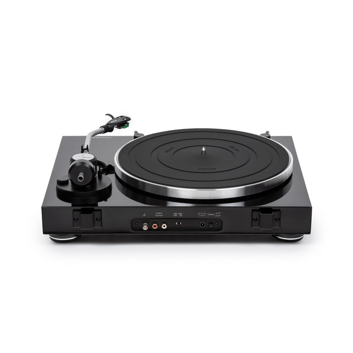 Platine Vinyle Entrainement Par Courroie - Finition Noir
