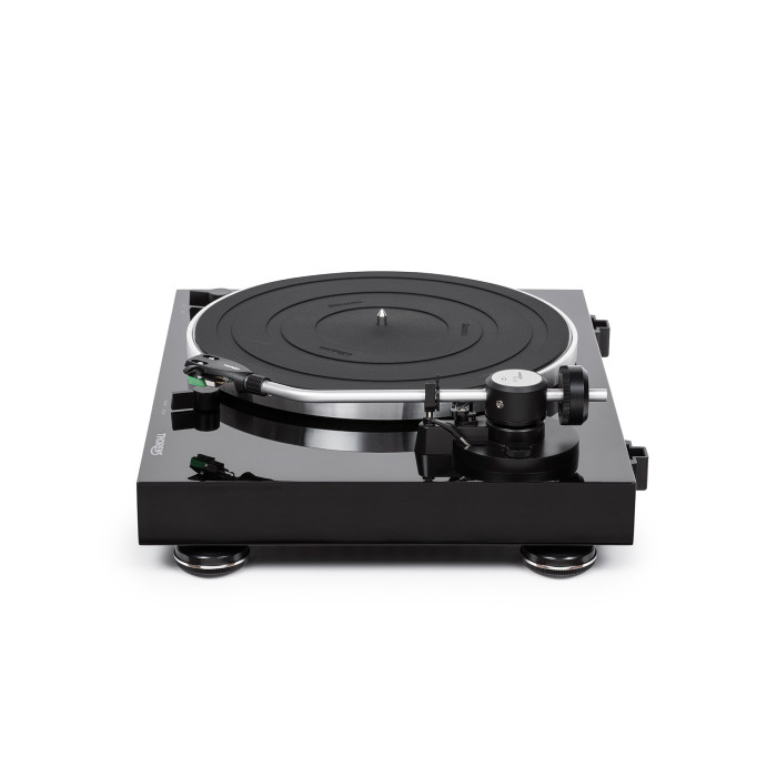 Platine Vinyle Entrainement Par Courroie - Finition Noir