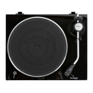 Platine Vinyle Entrainement Par Courroie - Finition Noir