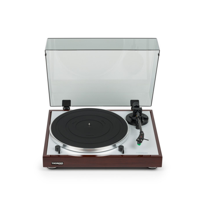 TD 402 DD Platine Vinyle SemiAutomatique Finition Noyer