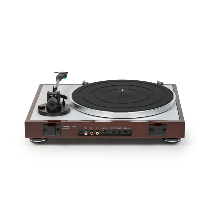 Platine Vinyle Semi-Automatique - Finition Noyer