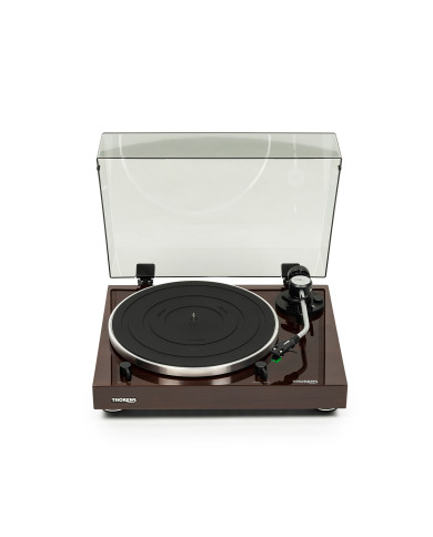 Platine Vinyle Entrainement Par Courroie - Finition Noyer