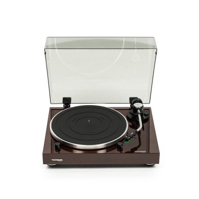Platine Vinyle Entrainement Par Courroie - Finition Noyer