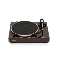 Platine Vinyle Entrainement Par Courroie - Finition Noyer
