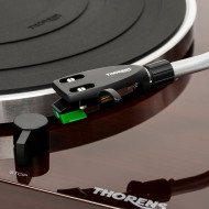 Platine Vinyle Entrainement Par Courroie - Finition Noyer