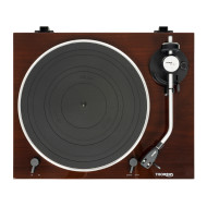 Platine Vinyle Entrainement Par Courroie - Finition Noyer