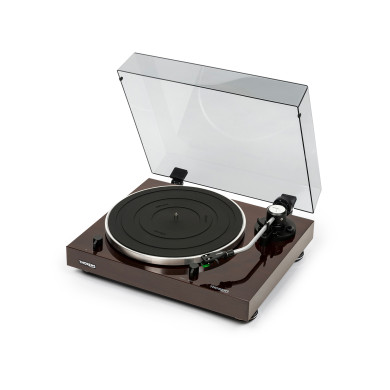Platine Vinyle Entrainement Par Courroie - Finition Noyer