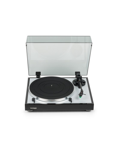 Platine Vinyle Semi-Automatique - Finition Noir