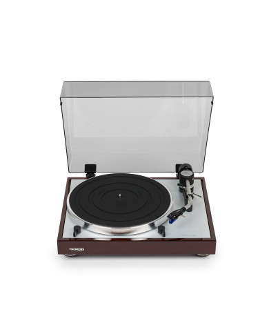 Platine Vinyle Entrainement Direct - Finition Noyer